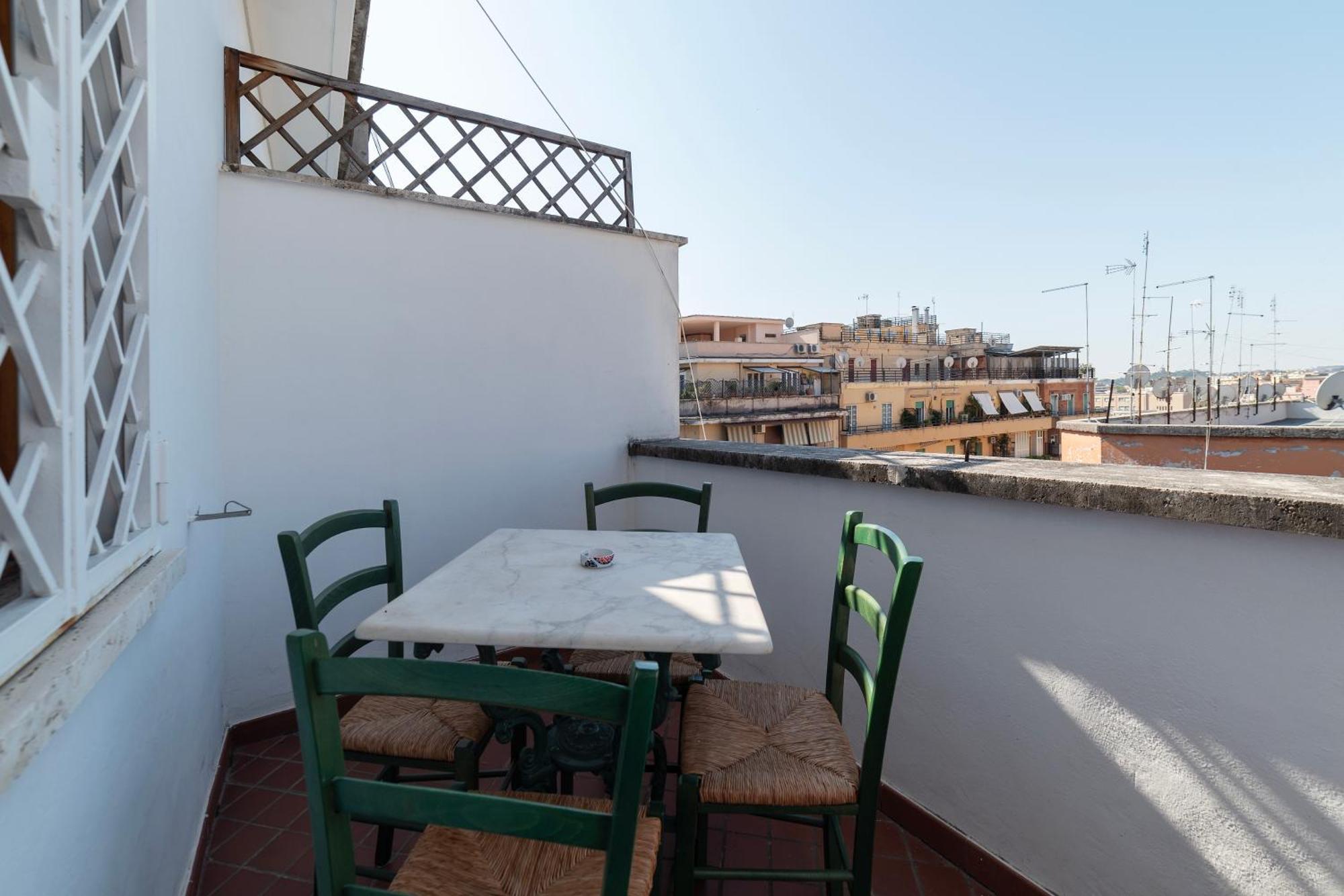 Flaminio Apartment Panoramic View With Terrace Rom Exterior foto